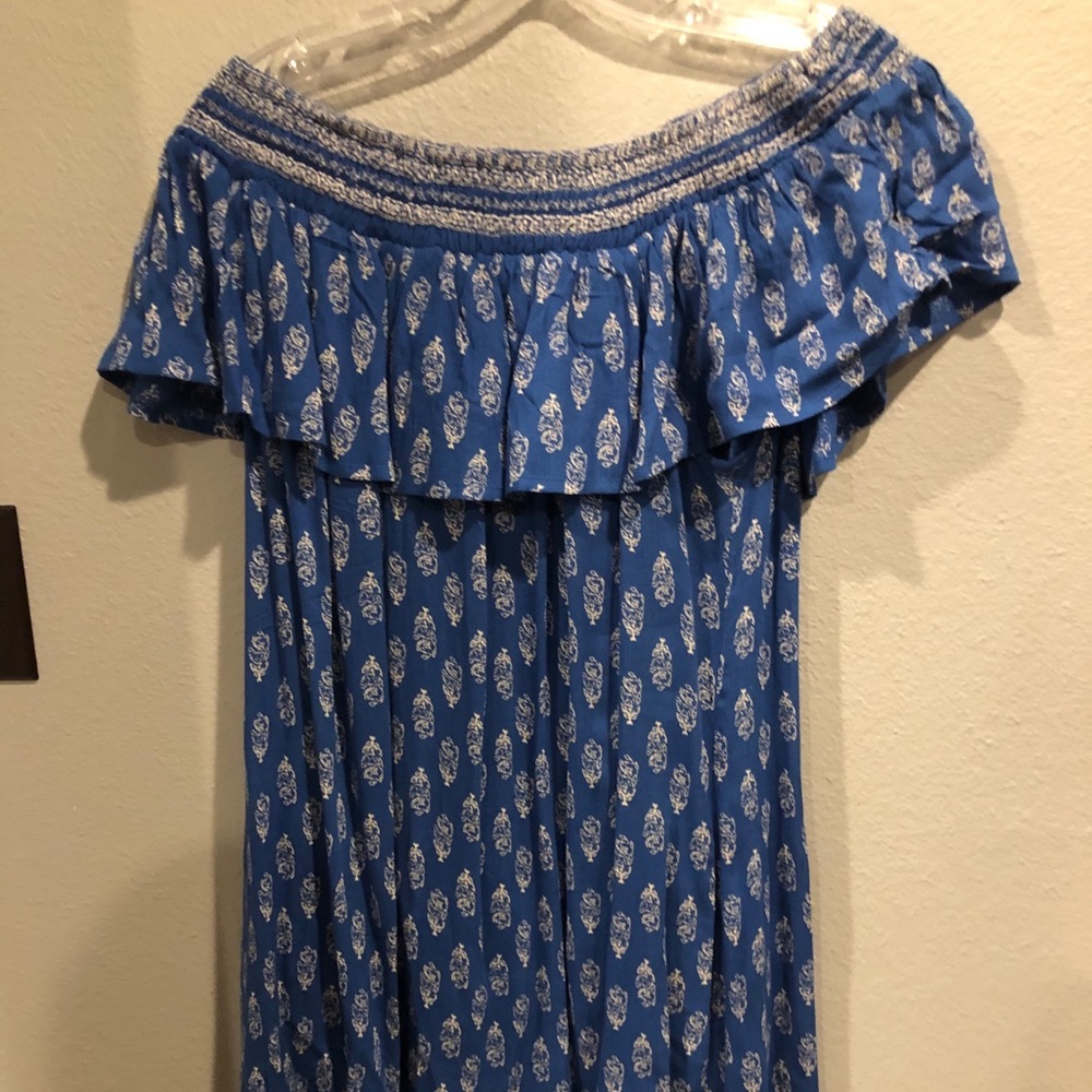Off the shoulder dress